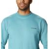 Columbia Men’s Hart Mountain II Crew Neck(Canyon Blue Heather)