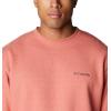 Columbia Men’s Hart Mountain II Crew Neck(Dark Coral Heather)