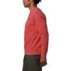Columbia Men’s Hart Mountain II Crew Neck(Red Jasper Heather)