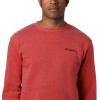 Columbia Men’s Hart Mountain II Crew Neck(Red Jasper Heather)