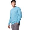 Columbia Men’s Hart Mountain II Crew Neck(Vintage Blue Heather)