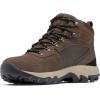 Columbia Men’s Newton Ridge Plus II Suede Waterproof Hiking Boot(Cordovan/Spice)