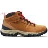 Columbia Men’s Newton Ridge Plus II Suede Waterproof Hiking Boot(Elk/Mountain Red)