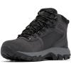 Columbia Men’s Newton Ridge Plus II Suede Waterproof Hiking Boot(Shark/Black)