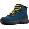 Columbia Men’s Newton Ridge Plus Ii Waterproof Hiking Shoe(Petrol Blue/Black)