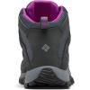 Columbia Women’s Crestwood Mid Waterproof Hiking Boots(Graphite/Bright Plum)