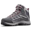Columbia Women’s Crestwood Mid Waterproof Hiking Boots(Graphite/Daredevil)