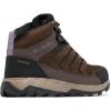 Columbia Women’s Strata Trail Mid Waterproof Hiking Boots(Cordovan/Granite Purple)