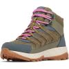 Columbia Women’s Strata Trail Mid Waterproof Hiking Boots(Stone Green/Sunstone)