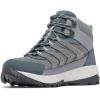 Columbia Women’s Strata Trail Mid Waterproof Hiking Boots(Titanium Grey Steel/Sage Leaf)