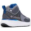 Columbia mens Konos Trs Outdry Mid(Titanium Grey Steel/Mountain Blue)