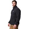Columbia mens Rugged Ridge High Pile Full Zip(Black)