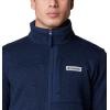 Columbia mens Sweater Weather Full Zip(Collegiate Navy Heather)