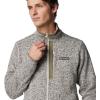 Columbia mens Sweater Weather Full Zip(Dark Stone Heather)