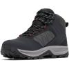 Columbia mens Transverse Hike Waterproof(Black/Mountain Red)