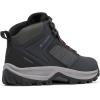 Columbia mens Transverse Hike Waterproof(Black/Mountain Red)