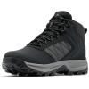 Columbia mens Transverse Hike Waterproof(Black/Ti Grey Steel)