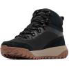Columbia womens Burnsider Waterproof(Black/Wet Sand)