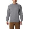 Columbia Men’s Hart Mountain II Crew Neck(Charcoal Heather)