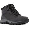 Columbia Men’s Newton Ridge Plus II Suede Waterproof Hiking Boot(Shark/Black)