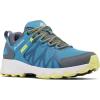Columbia Men’s Peakfreak II Outdry Trail Shoes(2024 Mineral Blue/Fresh Kiwi)