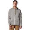Columbia mens Sweater Weather Full Zip(Dark Stone Heather)