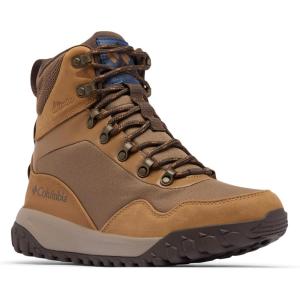 Columbia Men’s Burnsider Omni-heat Infinity Hiking Boots(Dark Brown/Dark Mountain)