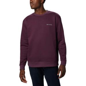 Columbia Men’s Hart Mountain II Crew Neck(Black Cherry)