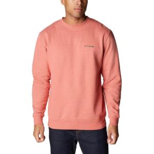 Columbia Men’s Hart Mountain II Crew Neck(Dark Coral Heather)
