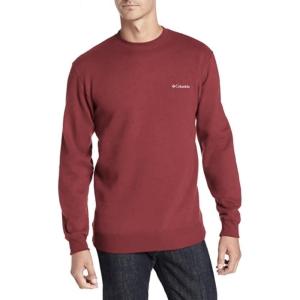Columbia Men’s Hart Mountain II Crew Neck(Red Heather)