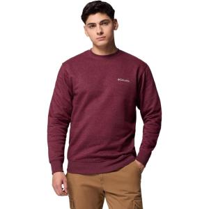 Columbia Men’s Hart Mountain II Crew Neck(Rich Wine Heather)
