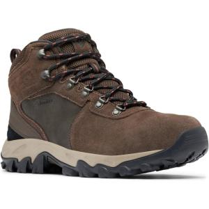 Columbia Men’s Newton Ridge Plus II Suede Waterproof Hiking Boot(Cordovan/Spice)