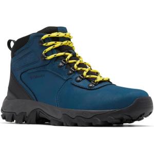 Columbia Men’s Newton Ridge Plus Ii Waterproof Hiking Shoe(Petrol Blue/Black)