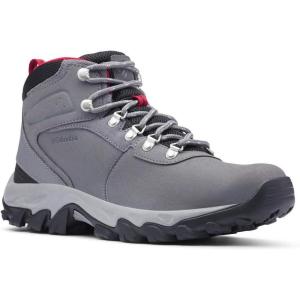 Columbia Men’s Newton Ridge Plus Ii Waterproof Hiking Shoe(Ti Grey Steel/Rocket)