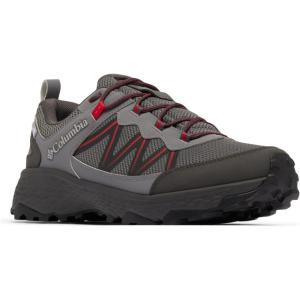 Columbia Men’s Peakfreak Rush Outdry Hiking Shoes(City Grey/Mountain Red)