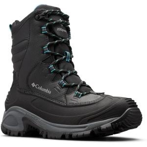 Columbia Women’s Bugaboot Iii Snow Boot(Black/Pacific Rim)