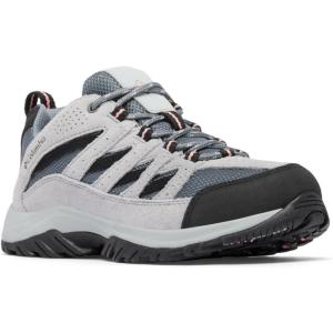 Columbia Women’s Crestwood Hiking Boot(Grey Ash/Salmon Rose)