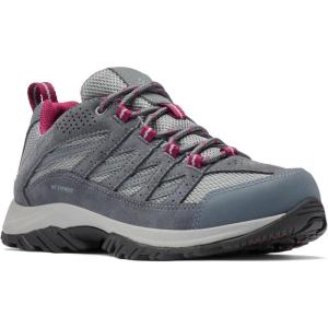 Columbia Women’s Crestwood Hiking Boot(Zinc/Dark Fuchsia)