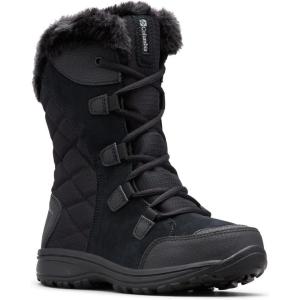 Columbia Women’s Ice Maiden II Snow Boots(Black/Columbia Grey)
