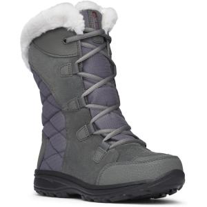 Columbia Women’s Ice Maiden II Snow Boots(Shale/Dark Raspberry)