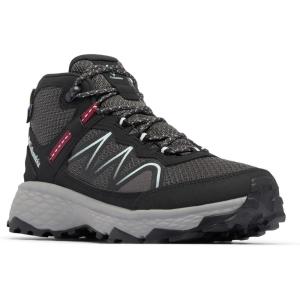 Columbia Women’s Peakfreak Rush Mid Outdry Boots(Dark Grey/Deep Madeira)