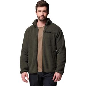 Columbia mens Rugged Ridge High Pile Full Zip(Greenscape)