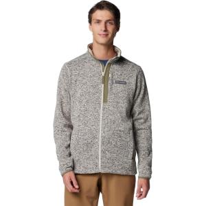 Columbia mens Sweater Weather Full Zip(Dark Stone Heather)