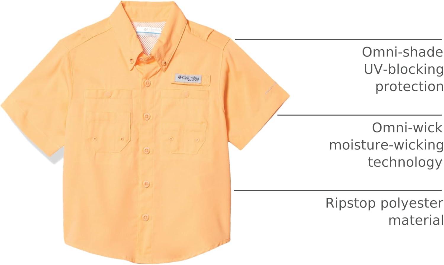 imageColumbia Boys PFG Tamiami Short Sleeve ShirtBright Nectar