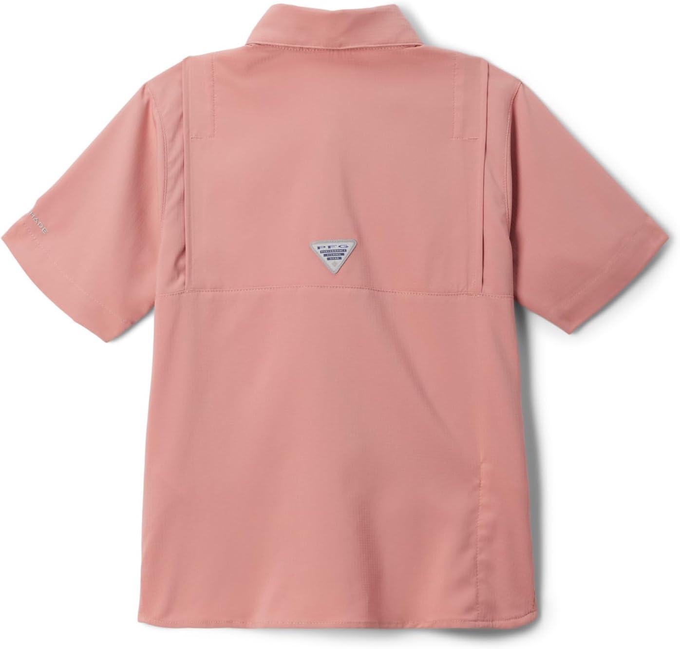 imageColumbia Boys PFG Tamiami Short Sleeve ShirtSandalwood Pink