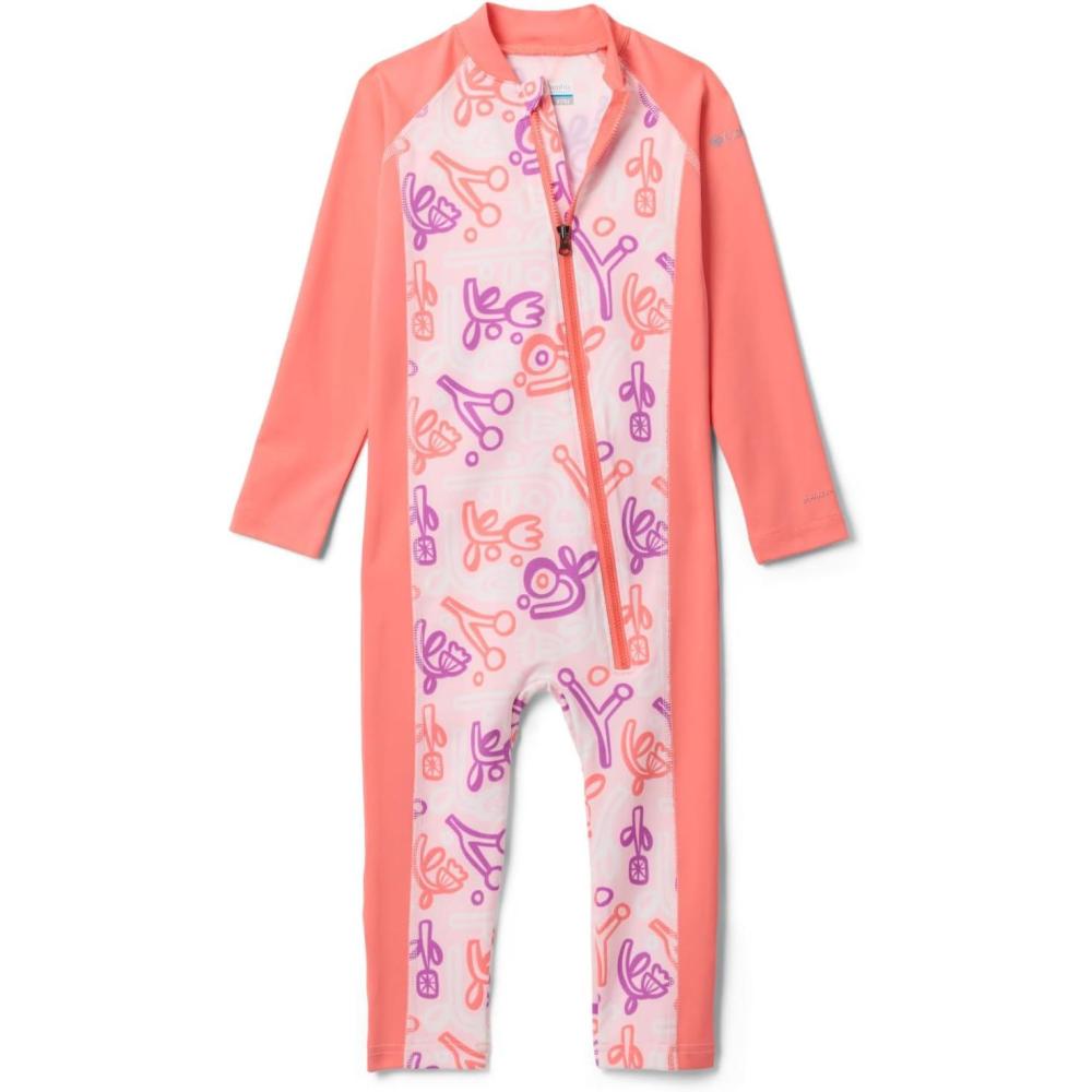 imageColumbia Baby Sandy Shores II SunsuitSatin Pink Marker MadeHot Coral