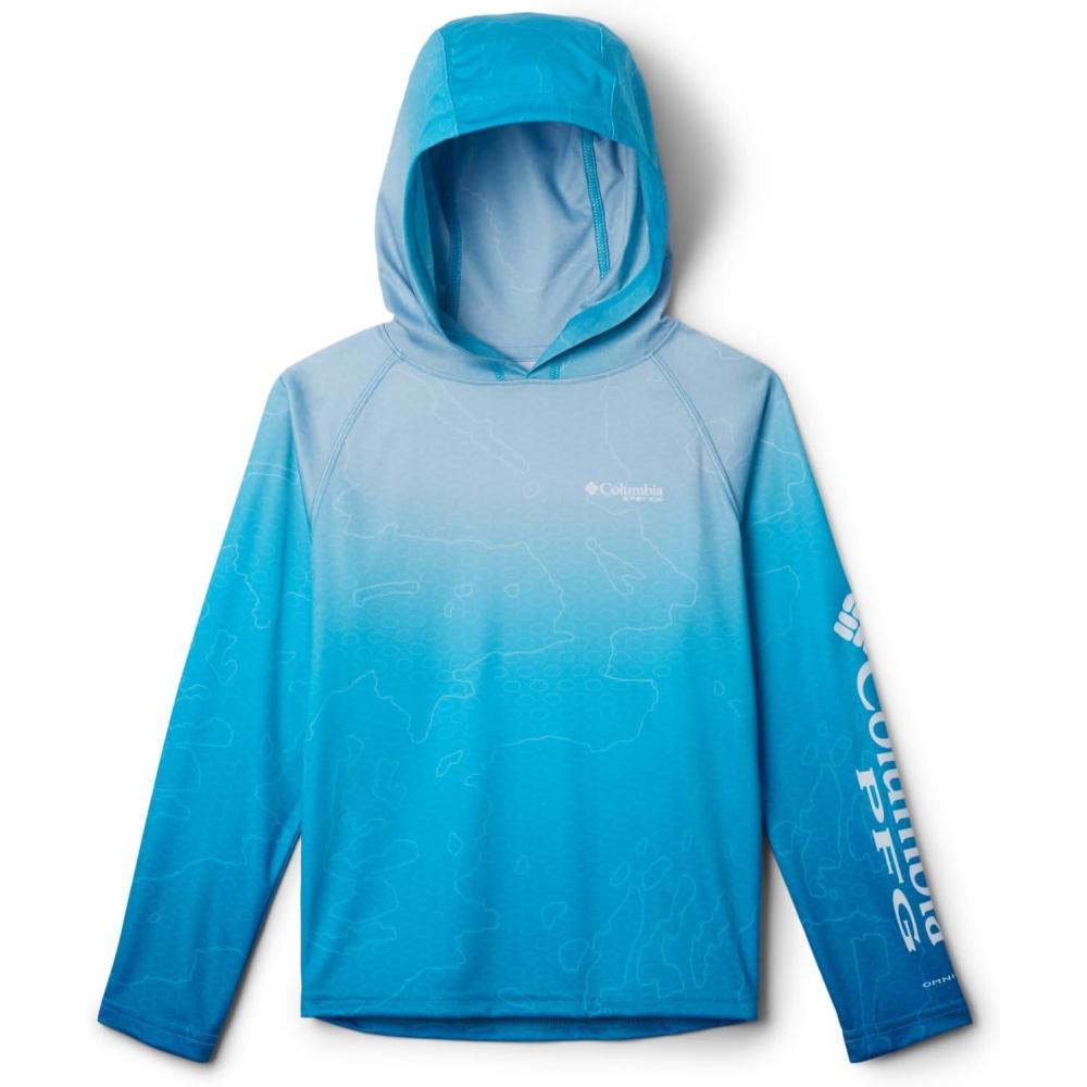 imageColumbia Boys Super Terminal Tackle HoodieOcean Blue Terminal Tech Camo