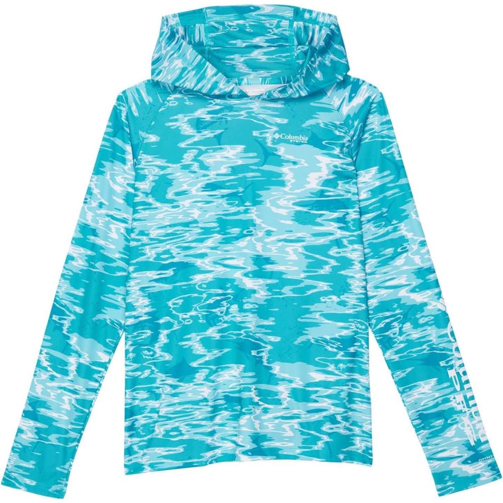 imageColumbia Boys Super Terminal Tackle HoodieOcean Teal Ripples