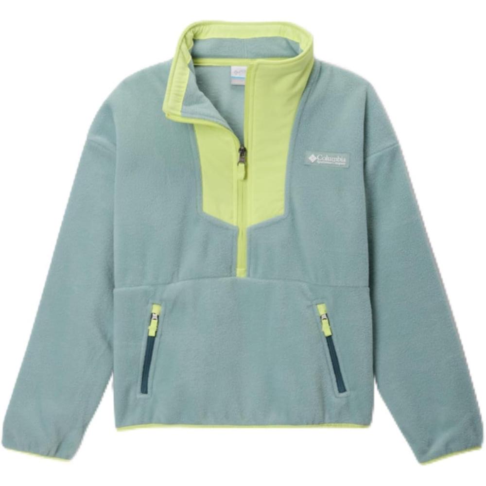 imageColumbia boys Sequoia Grove Half Zip FleeceCrushed BlueNeon Light