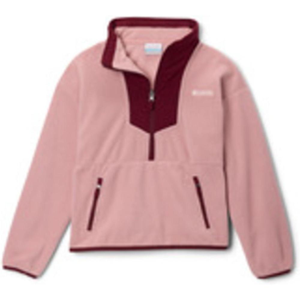 imageColumbia boys Sequoia Grove Half Zip FleeceEraser PinkRich Wine
